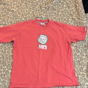 AAPE Coral Short Sleeve Tee